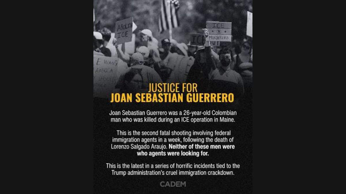 Biddeford, Maine, Colombian Father Shot and Killed by ICE Agent During Morning Commute